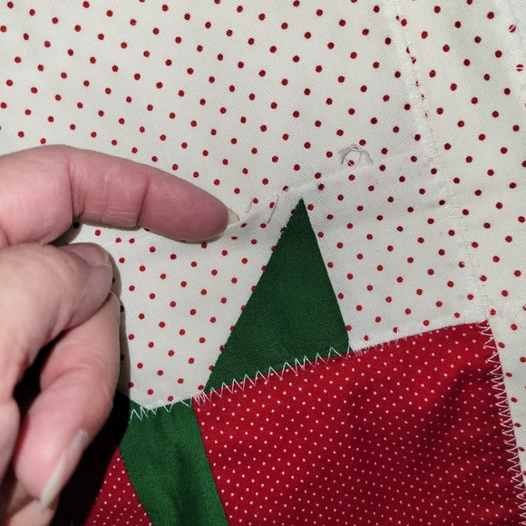 Handmade Christmas Table Runner 49" long x 17" wide New - Picture 4 of 6